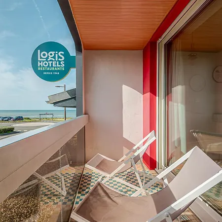 Logis Hotellerie Les Brisants , Restaurant J M Perochon Bretignolles-sur-Mer Exterior photo